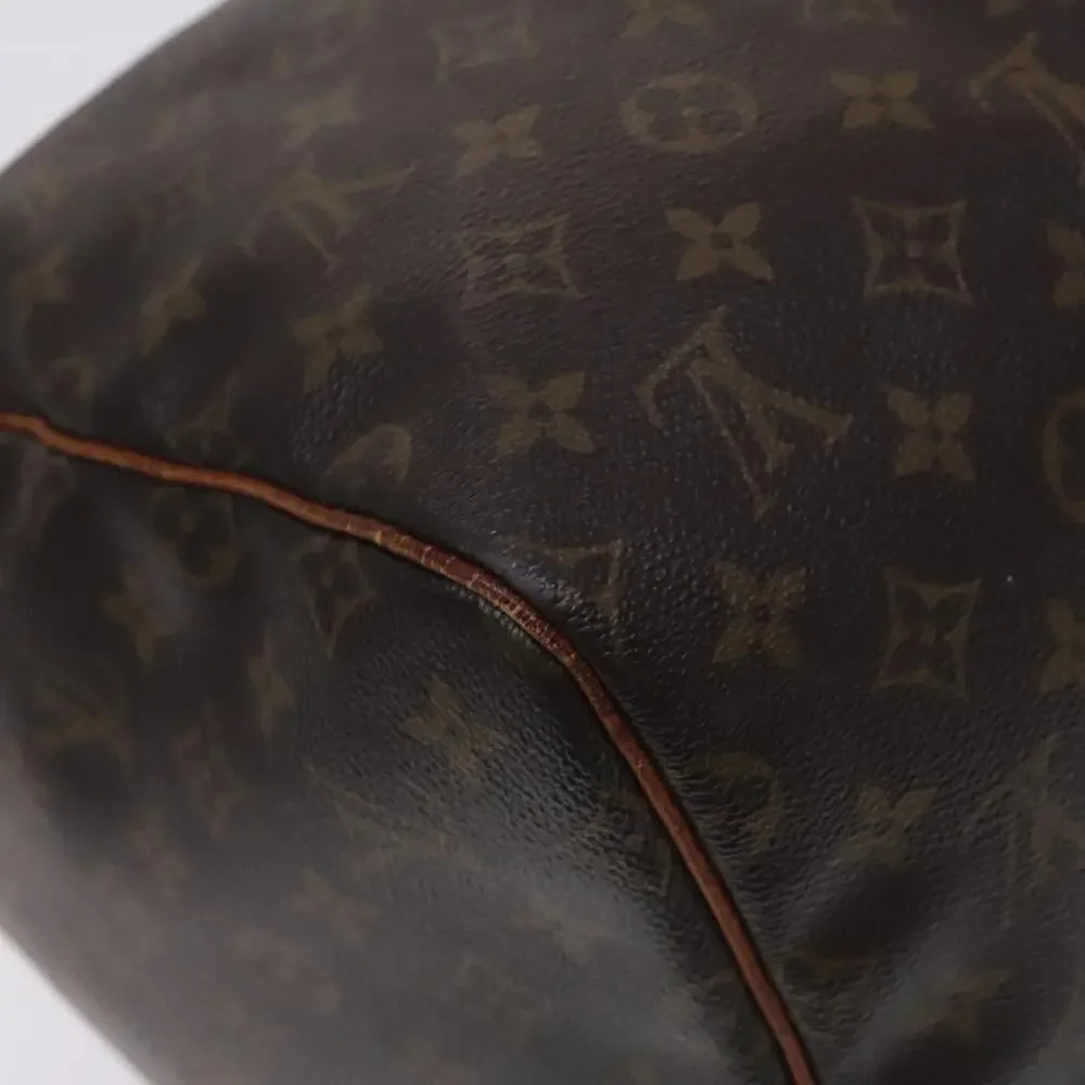 LOUIS VUITTON Monogram Keepall 55 Boston Bag M41424